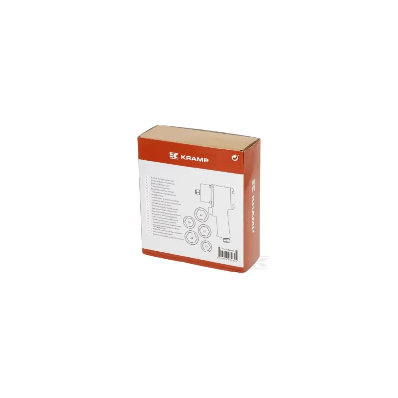Clé à chocs pneumatique et jeu de 5 douilles , 1/2", 680 Nm, type Super Mini