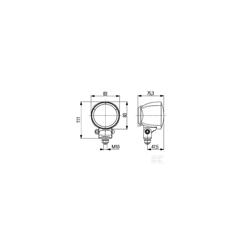 Phare de travail Modul 70 H9