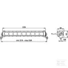 Barre d'éclairage LED LBX-540 HELLA