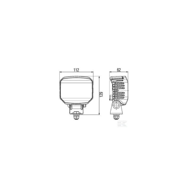 Phare de travail Power Beam LED