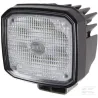 Phare de travail LED, 4000 lm, rectangulaire 12-24 V, blanc, 115 x 85,5 x 132,5 Deutsch plug, 8 LED, Hella
