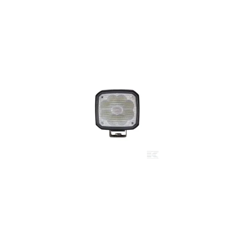 Phare de travail LED, 4000 lm, rectangulaire 12-24 V, blanc, 115 x 85,5 x 132,5 Deutsch plug, 8 LED, Hella