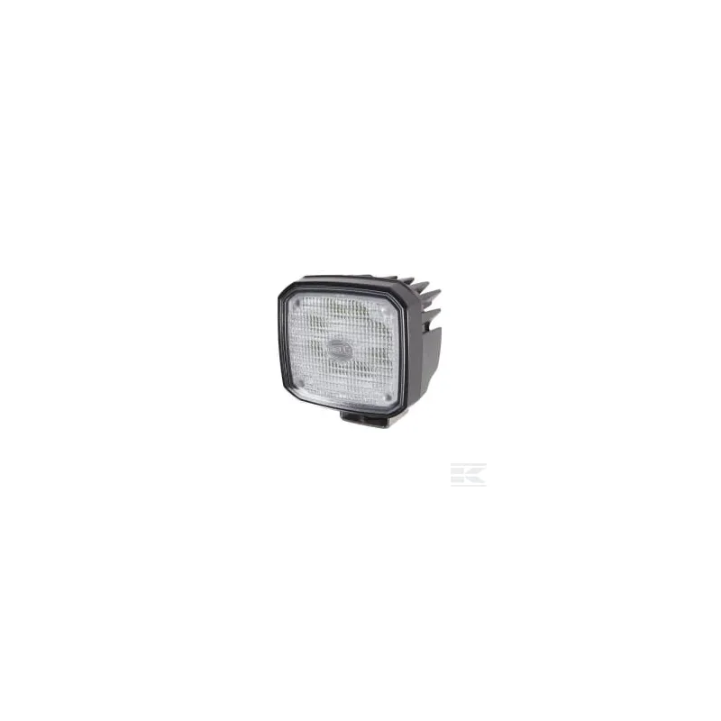 Phare de travail LED, 4000 lm, rectangulaire 12-24 V, blanc, 115 x 85,5 x 132,5 Deutsch plug, 8 LED, Hella