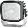 Phare de travail LED 4000lm, carré 12/24V, blanc, ultra longue portée prise Deutsch 8 LED Hella