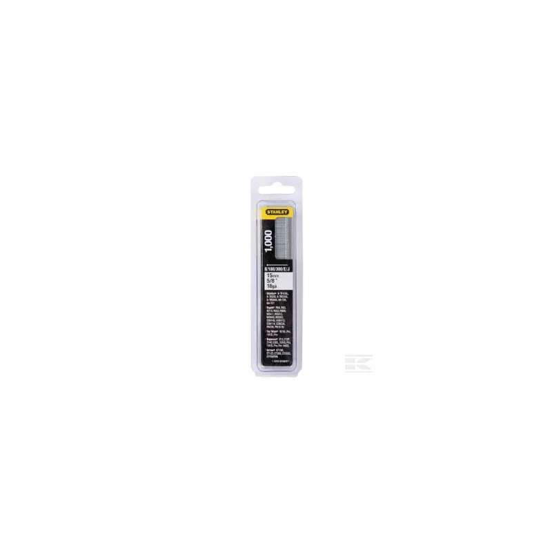Clou 15mm type J - 1000 pièces