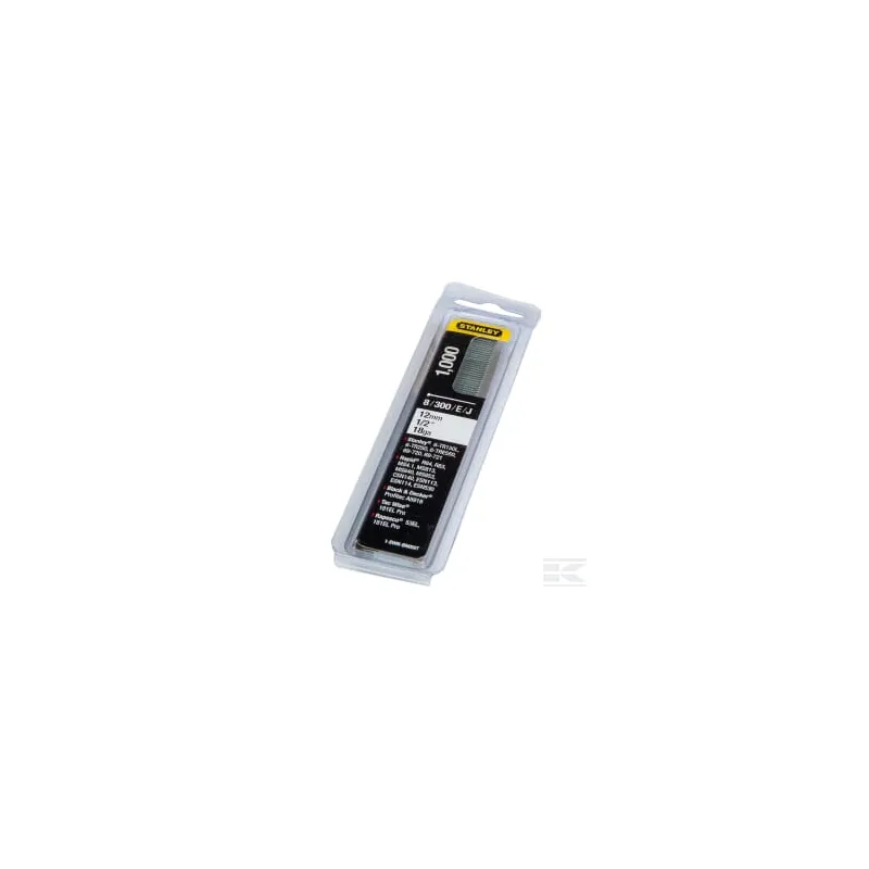 Clou 12mm type J - 1000 pièces