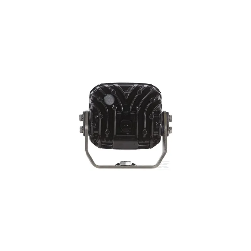 Phare de travail LED 4000lm, carré 12/24V, blanc, ultra longue portée prise Deutsch 8 LED Hella