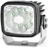 Phare de travail LED 4000lm, carré 12/24V, blanc, ultra longue portée prise Deutsch 8 LED Hella