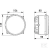 Projecteur avant M133 LED àintégrer