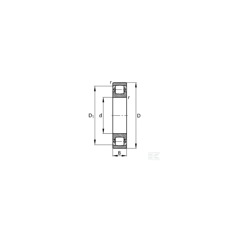 Roulement à rouleaux sphériques 130x230x40mm SKF