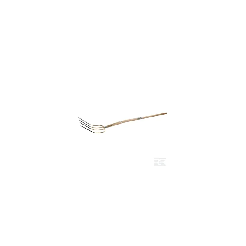 Fourche écu. 4 dts+man. 135 cm