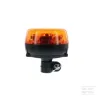 Gyrophare LED, 11W, 9-32V, ambre, montage sur poteau flexible, rotatif, Ø140mmx142mm, CL3, ATLAS