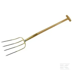Fourche à fumier 4 dents+man. 90cm