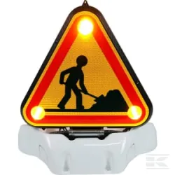 Triflash LED 10-30V 500 mm classe II - cable 3 mt