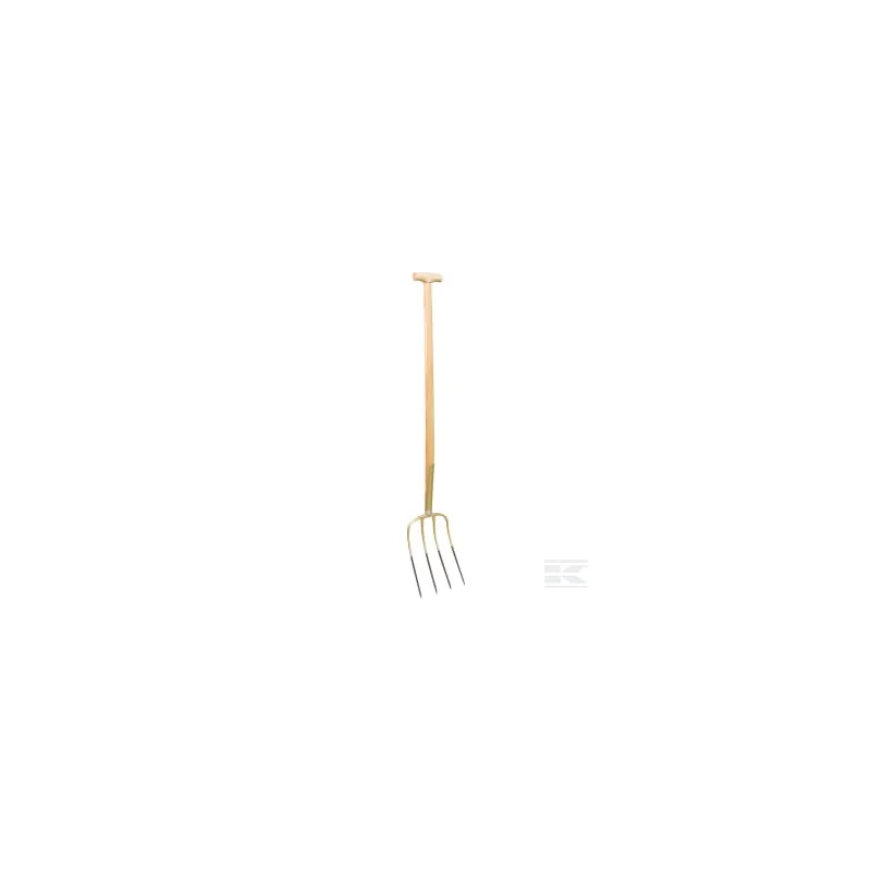 Fourche à fumier 4 ds+man. 100cm