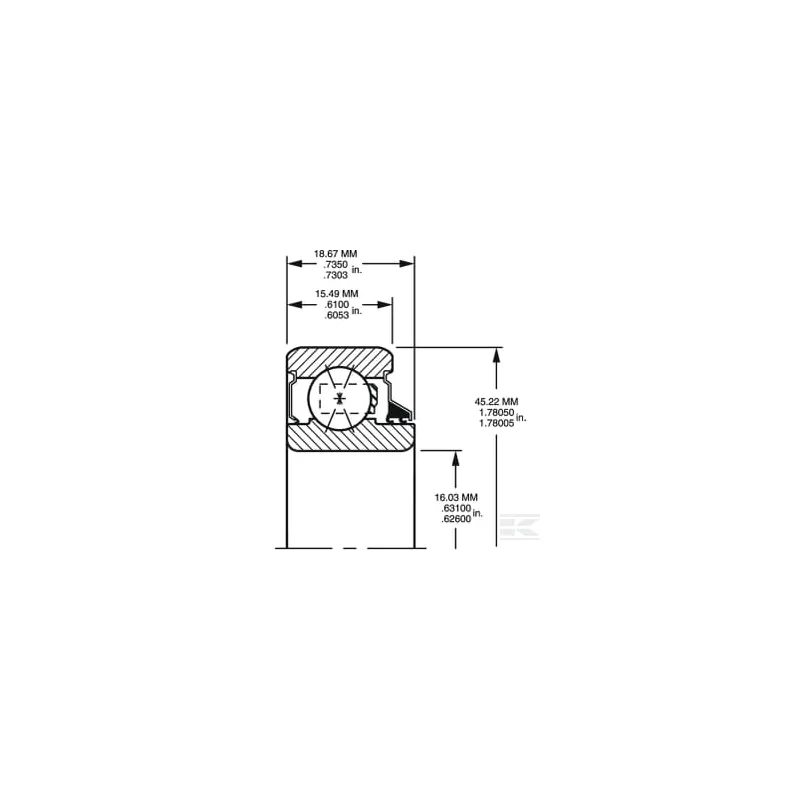 Roulement à billes