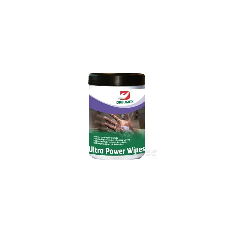 Lingettes nettoyantes Dreumex Ultra Power Wipes x90
