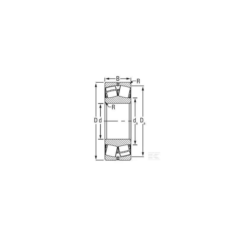 Roulement à rouleaux sphérique 80x170x58mm Timken