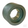 Poulie pour courroie trapézoïdale 6 rainures C ou SPC diamètre 245.60 mm pour douille taperlock Kramp