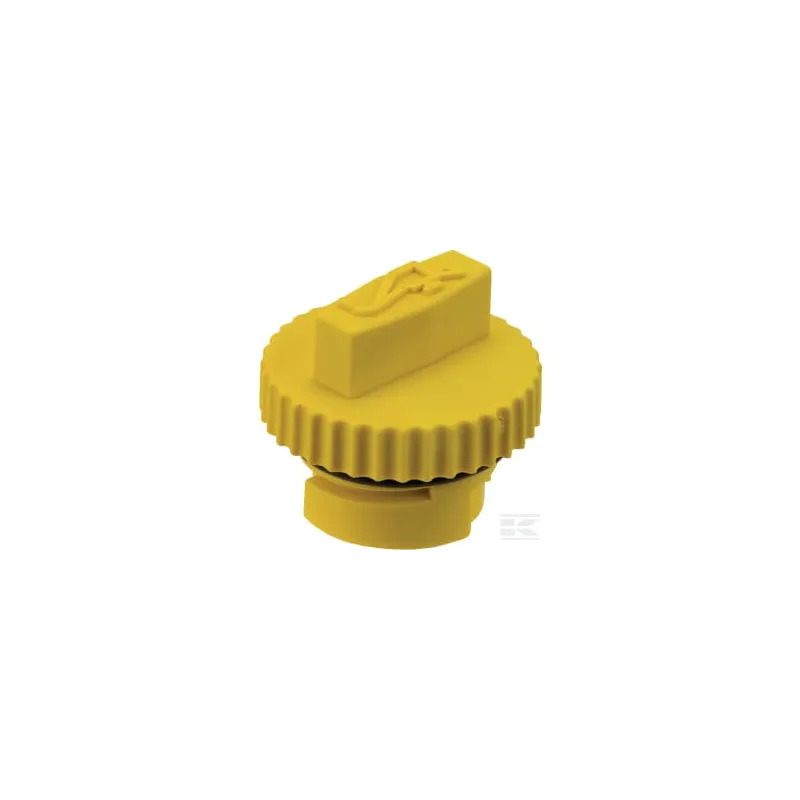 Bouchon rempl. d'huile, jaune