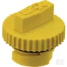 Bouchon rempl. d'huile, jaune