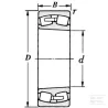 Roulement à rouleaux 220x400x144mm SKF