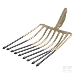 Fourche p. terre 9 dts ss manche