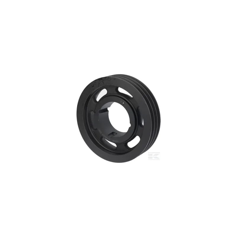 Poulie pour courroie trapézoïdale 3 rainures B ou SPB diamètre 257 mm pour douille taperlock 3020 Kramp