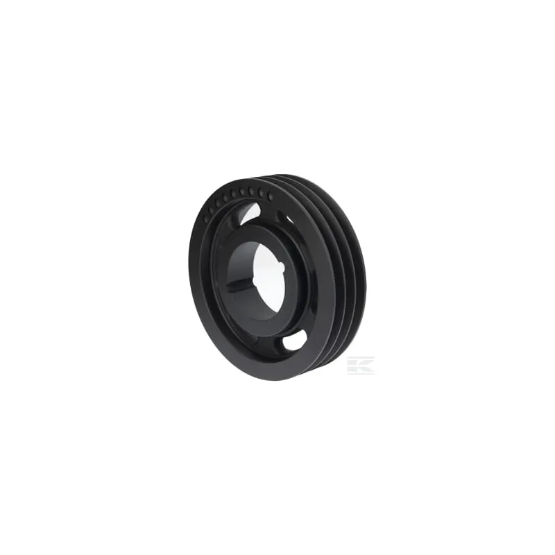 Poulie pour courroie trapézoïdale 3 rainures B ou SPB diamètre 257 mm pour douille taperlock 3020 Kramp