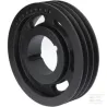 Poulie pour courroie trapézoïdale 3 rainures B ou SPB diamètre 257 mm pour douille taperlock 3020 Kramp