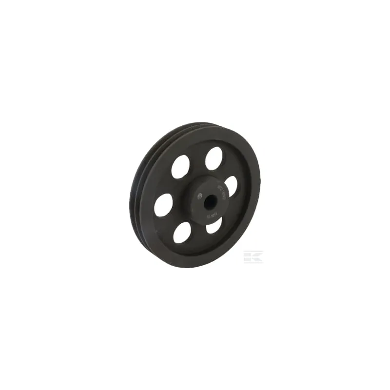 Poulie pour courroie trapézoïdale 2 rainures Z ou SPZ diamètre 254 mm Kramp