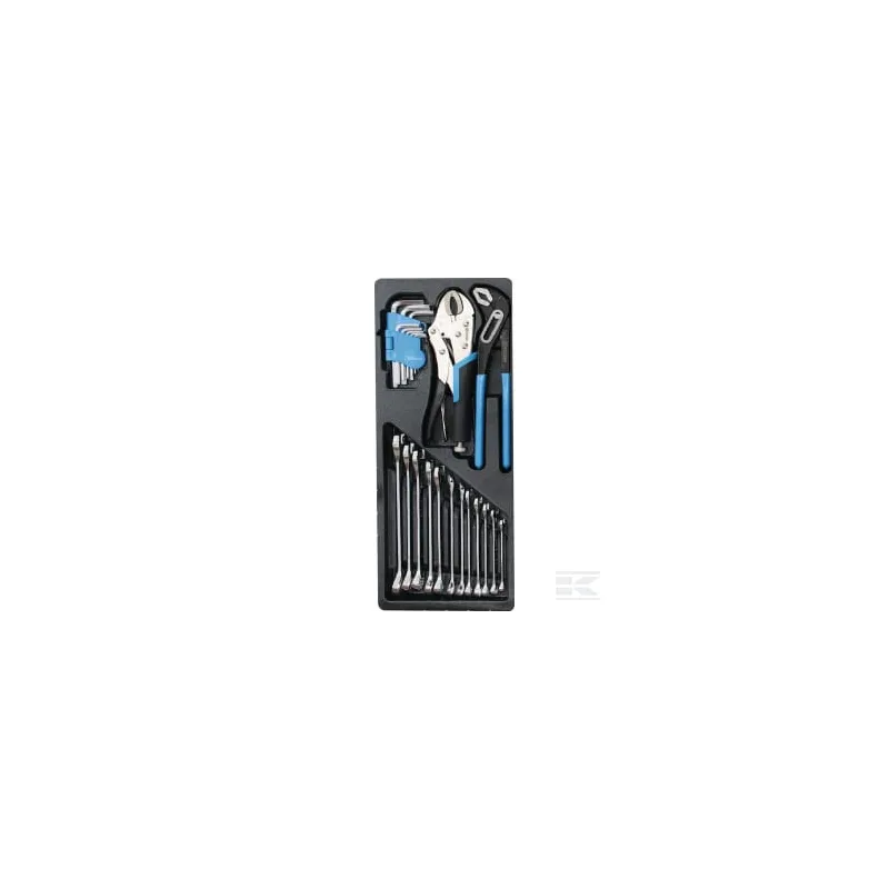 Coffret à outils avec 76 outils