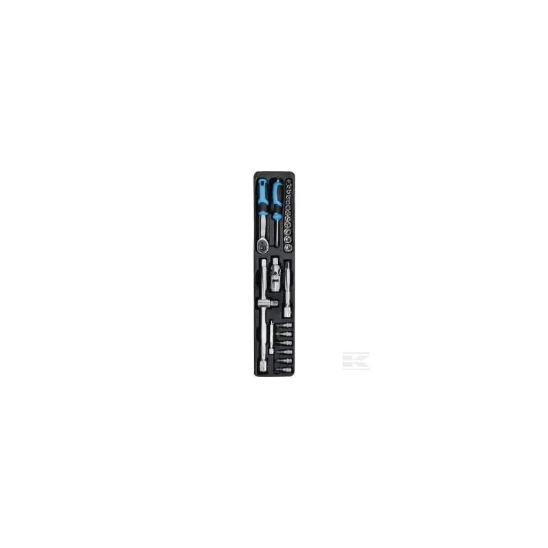 Coffret à outils avec 76 outils