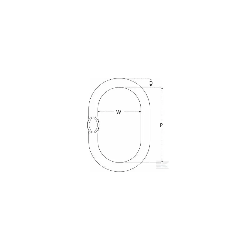 Anneau poire RML G10, 16/13mm