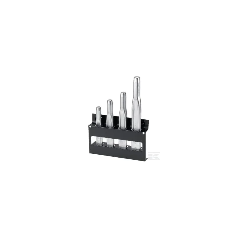 4 burins nervures- std metal
