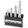 4 burins nervures- std metal