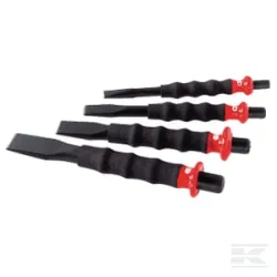 Jeu de burins plats gainés