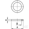 Rondelle en aluminium