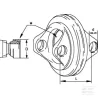 Joint centrale P675 l124 d182