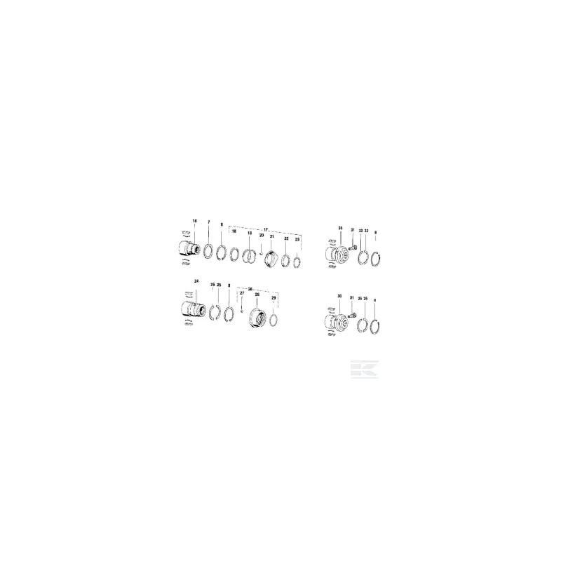 Carter de mâchoire F5/2 D W2600