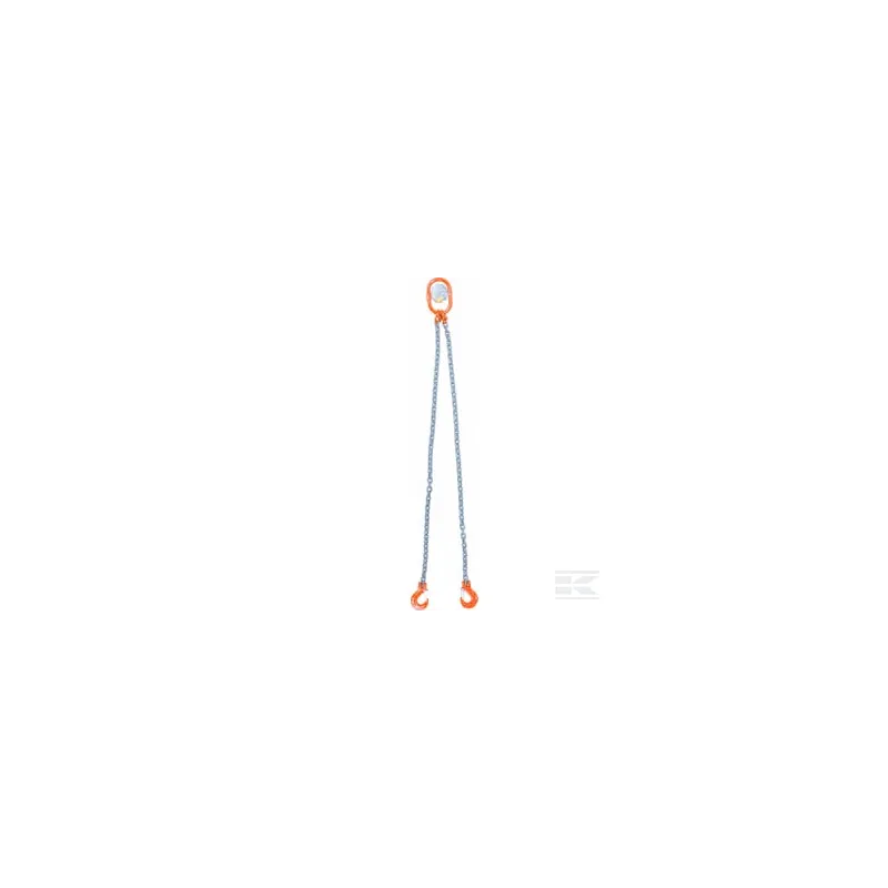 Élingue à 2 chaînes 1 m 10 mm