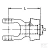 Mâchoire verrouillage rapide, 1-3/4"-20 can, W2700/P700 Walterscheid