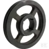Poulie pour courroie trapézoïdale 2 rainures B ou SPB diamètre 287 mm pour douille taperlock 2517 Kramp