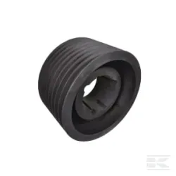 Poulie pour courroie trapézoïdale 8 rainures B ou SPB diamètre 287 mm pour douille taperlock 3535 IPL
