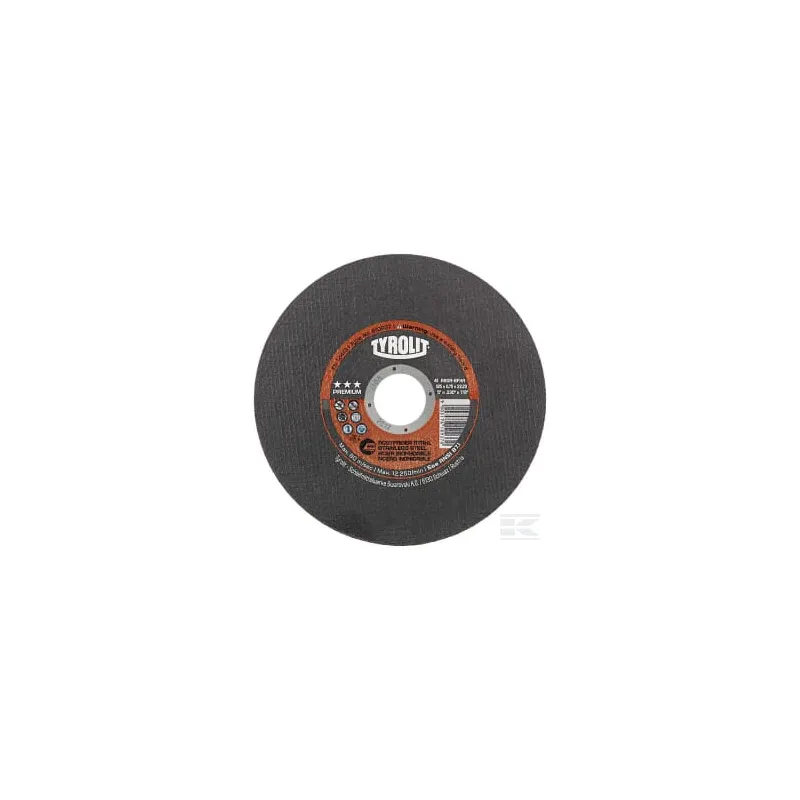 Disque à tronçonner Prem.inox 125x0,75