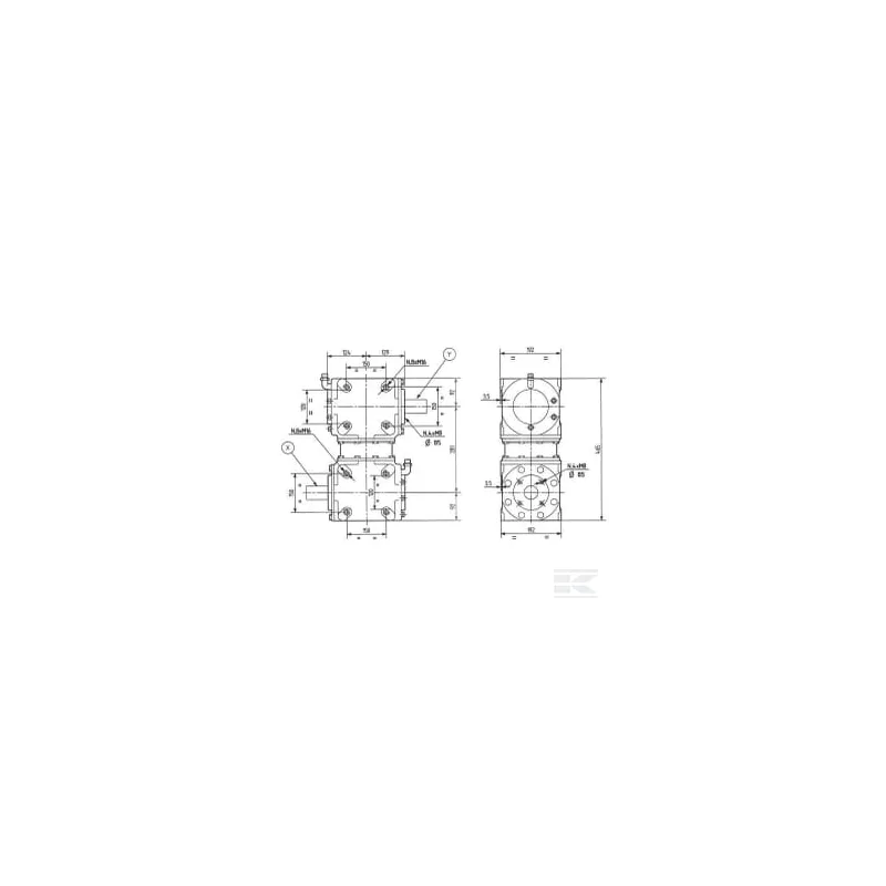 Boîtier T-279D 1:1,82