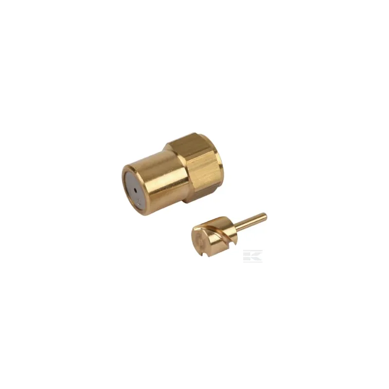 Buse 80° 1.5 dorée acier inoxydable Birchmeier