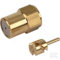 Buse 80° 1.5 dorée acier inoxydable Birchmeier