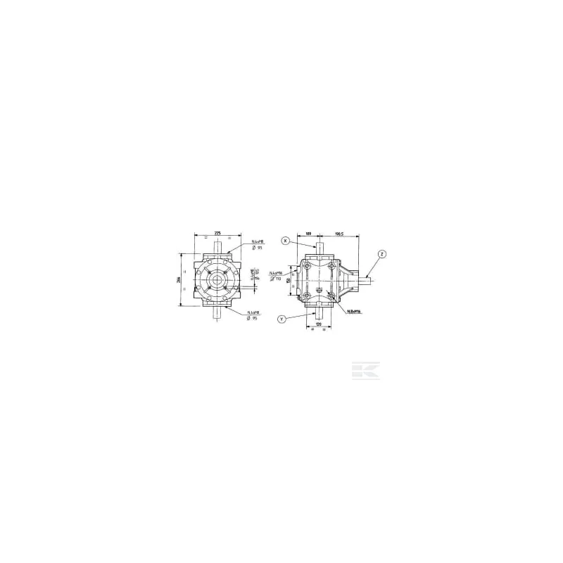 Boîtier T-292B 1.86:1
