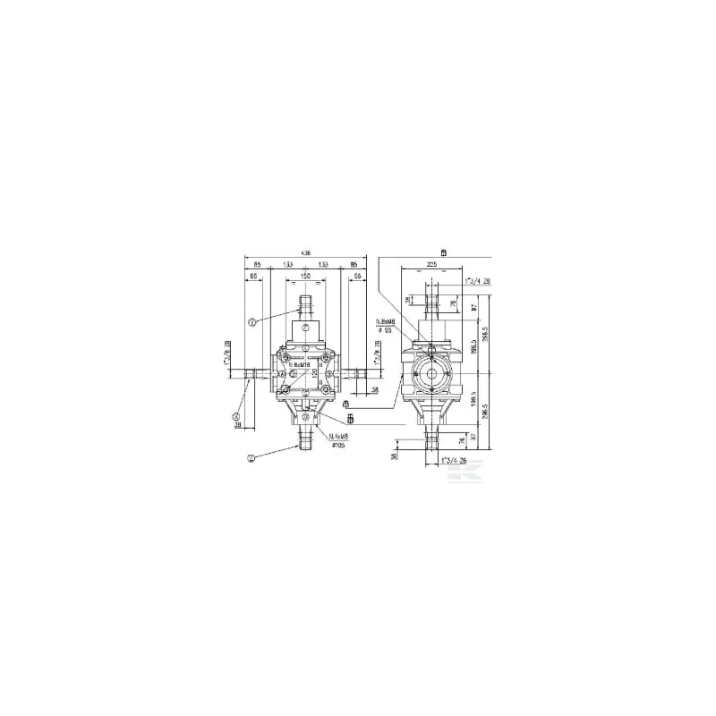 Boîtier T-292B 1:1,86